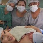 Cinco meses depois, nasce bebê de médica baleada na cabeça durante tentativa de assalto em Salvador