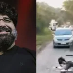 Cantor Fabiano Menotti sofre acidente de carro na BR-040 em Juiz de Fora