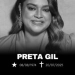 Morre a cantora Preta Gil aos 50 anos após longa batalha contra o câncer