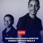 Um grave acidente de moto na BR-101 tirou a vida dos jovens talentos Samuel  e Mateus