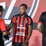 Ainda sem Marinho, Vitória treina de olho no Palmeiras