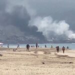 Turista registra momento de tensão no México