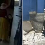 Turista argentina é presa após destruir estátua de Padre Cícero