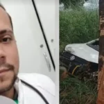 Técnico de enfermagem morre após pneu estourar e carro colidir com árvore no Extremo Oeste baiano