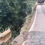 Veículo cai de ponte após acidente em Andaraí, na Chapada Diamantina