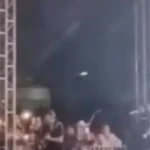  Palco cede durante show de Amado Batista em Itapetinga