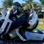 BR-324 é interditada após acidente envolvendo cinco carros, um ônibus e uma carreta