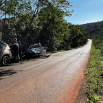 Grave acidente deixa uma pessoa morta e outra ferida na BA-046, entre Utinga e Bonito